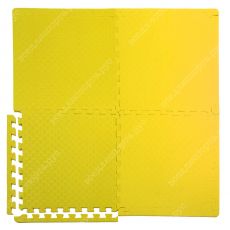 Мягкий пол универсальный, 60*60 (см), толщина 1см, желтый