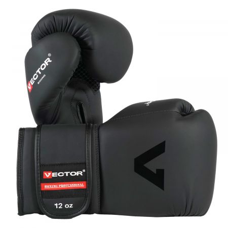 Универсальные тренировочные перчатки Vector Boxing Beats Black 12 oz