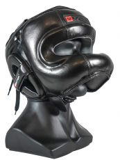 Бамперный шлем Vector Boxing Face Bumper M (55 - 57) черный FLEX