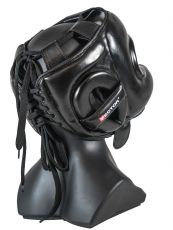 Бамперный шлем Vector Boxing Face Bumper XL (59 - 62) черный FLEX