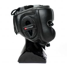Шлем мексиканского стиля Vector Boxing Mex Head M (55 - 57) черный FLEX