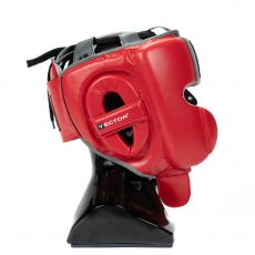 Шлем мексиканского стиля Vector Boxing Mex Head XL (59 - 62) красный