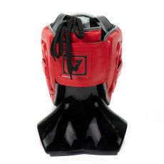 Шлем мексиканского стиля Vector Boxing Mex Head S (53 - 55) красный FLEX