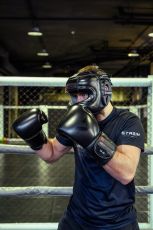 Универсальные тренировочные перчатки Vector Boxing Carbon 16 oz