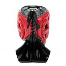 Бамперный шлем Vector Boxing Face Bumper S (53 - 55) красный FLEX
