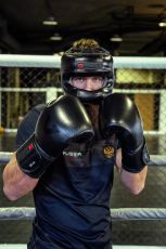 Универсальные тренировочные перчатки Vector Boxing Carbon 14 oz