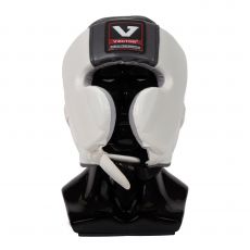 Шлем мексиканского стиля Vector Boxing Mex Head S (53 - 55) белый FLEX