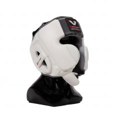 Шлем мексиканского стиля Vector Boxing Mex Head M (55 - 57) белый FLEX