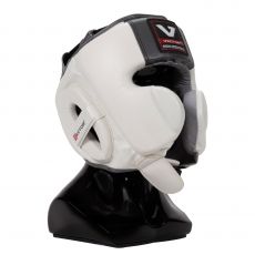 Шлем мексиканского стиля Vector Boxing Mex Head S (53 - 55) белый FLEX