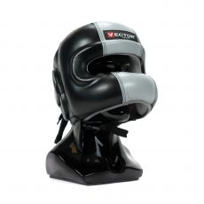 Бамперный шлем Vector Boxing Face Bumper M (55 - 57) черно-серый