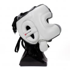 Бамперный шлем Vector Boxing Face Bumper S (53 - 55) бело-серый
