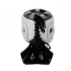 Бамперный шлем Vector Boxing Face Bumper M (55 - 57) бело-серый