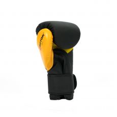 Универсальные тренировочные перчатки Vector Boxing Flex, Black/Yellow 14 oz