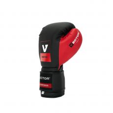 Универсальные тренировочные перчатки Vector Boxing Flex, Black/Red 12 oz