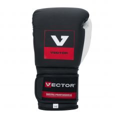 Универсальные тренировочные перчатки Vector Boxing Flex, Black/White 10 oz