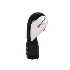 Универсальные тренировочные перчатки Vector Boxing Flex, Black/White 12 oz