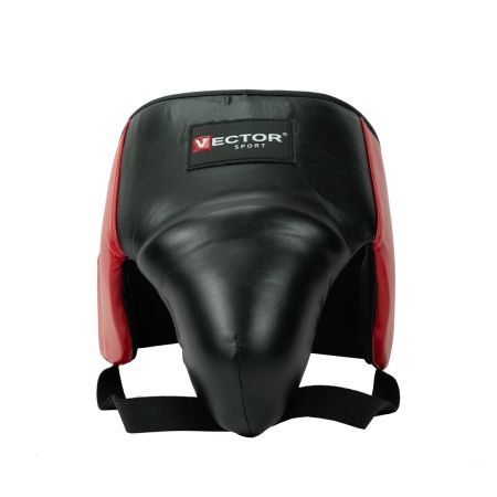 Бандаж защита паха Vector Boxing Protector FLEX черно-красный M