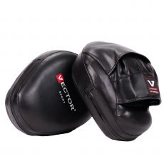 Лапы тренерские для бокса Vector Boxing Punch Mitts черные FLEX