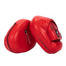 Лапы тренерские для бокса Vector Boxing Punch Mitts красные