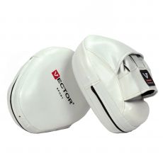 Лапы тренерские для бокса Vector Boxing Punch Mitts белые FLEX