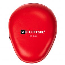 Лапы тренерские для бокса Vector Boxing Punch Mitts красные