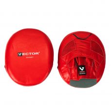 Лапы тренерские для бокса Vector Boxing AirPads красные