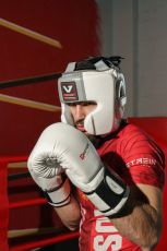 Шлем мексиканского стиля Vector Boxing Mex Head XL (59 - 62) белый FLEX