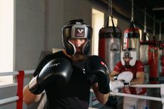 Шлем мексиканского стиля Vector Boxing Mex Head S (53 - 55) черный