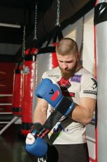 Универсальные тренировочные перчатки Vector Boxing Flex, Blue/White 10 oz