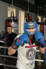 Бамперный шлем Vector Boxing Face Bumper XL (59 - 62) синий FLEX