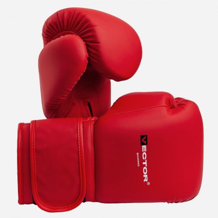 Универсальные тренировочные перчатки Vector Boxing 12 oz красные