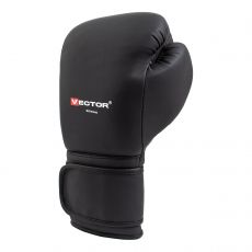 Универсальные тренировочные перчатки Vector Boxing 10 oz черные