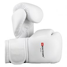 Универсальные тренировочные перчатки Vector Boxing 12 oz белые