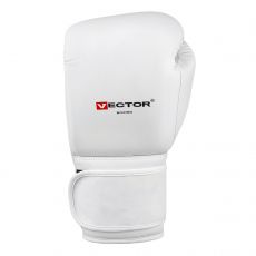 Универсальные тренировочные перчатки Vector Boxing 10 oz белые