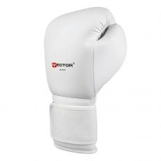Универсальные тренировочные перчатки Vector Boxing 10 oz белые