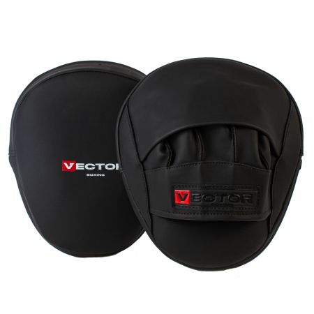 Лапы тренерские для бокса Vector Boxing Punch Mitts pro черные