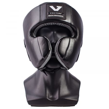 Боксерский шлем Vector Boxing Mex Head (53-62) black