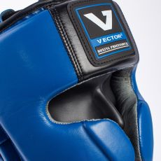 Боксерский шлем Vector Boxing Mex Head (53-62) blue