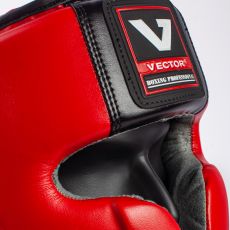 Боксерский шлем Vector Boxing Mex Head (53-62) red